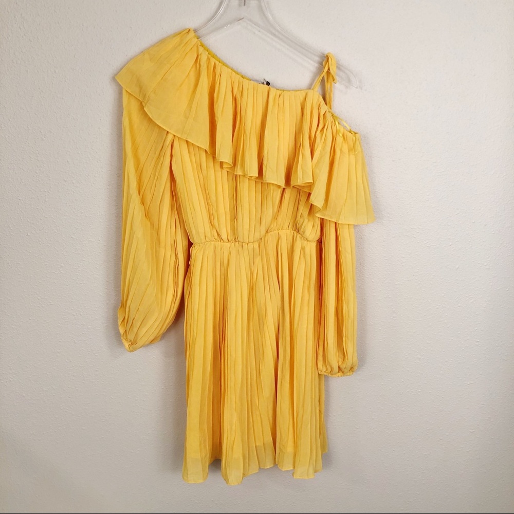 NWT Revolve Endless Rose Pleated One Shoulder Dres - Picture 3 of 8